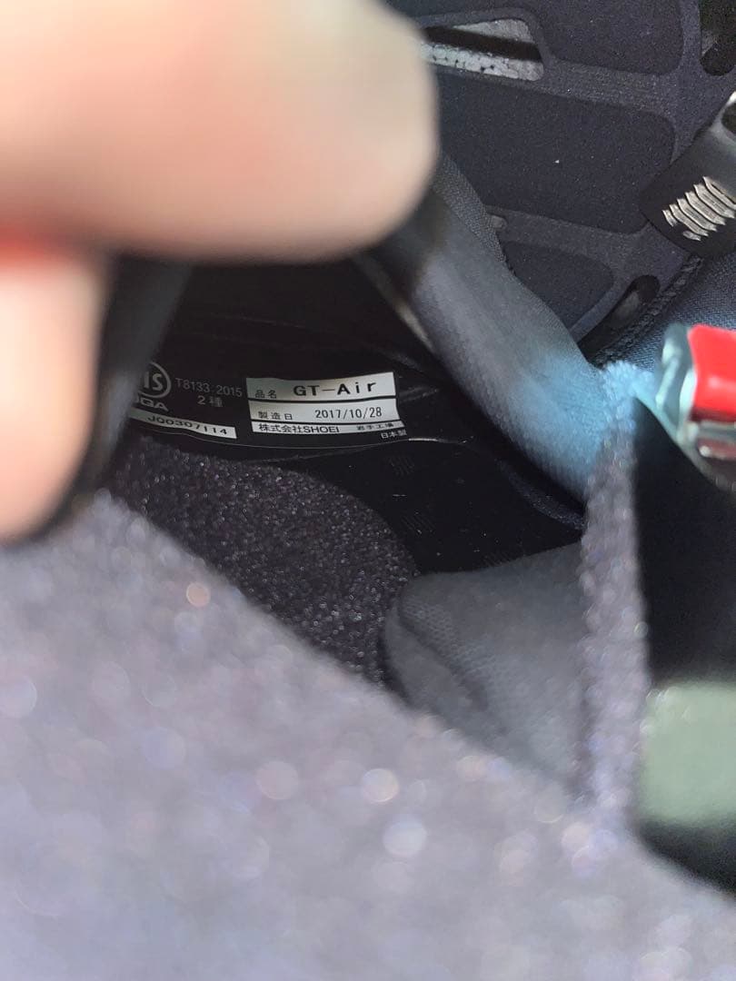 SHOEI GT-Air フルフェイスヘルメット ブラック/レッド