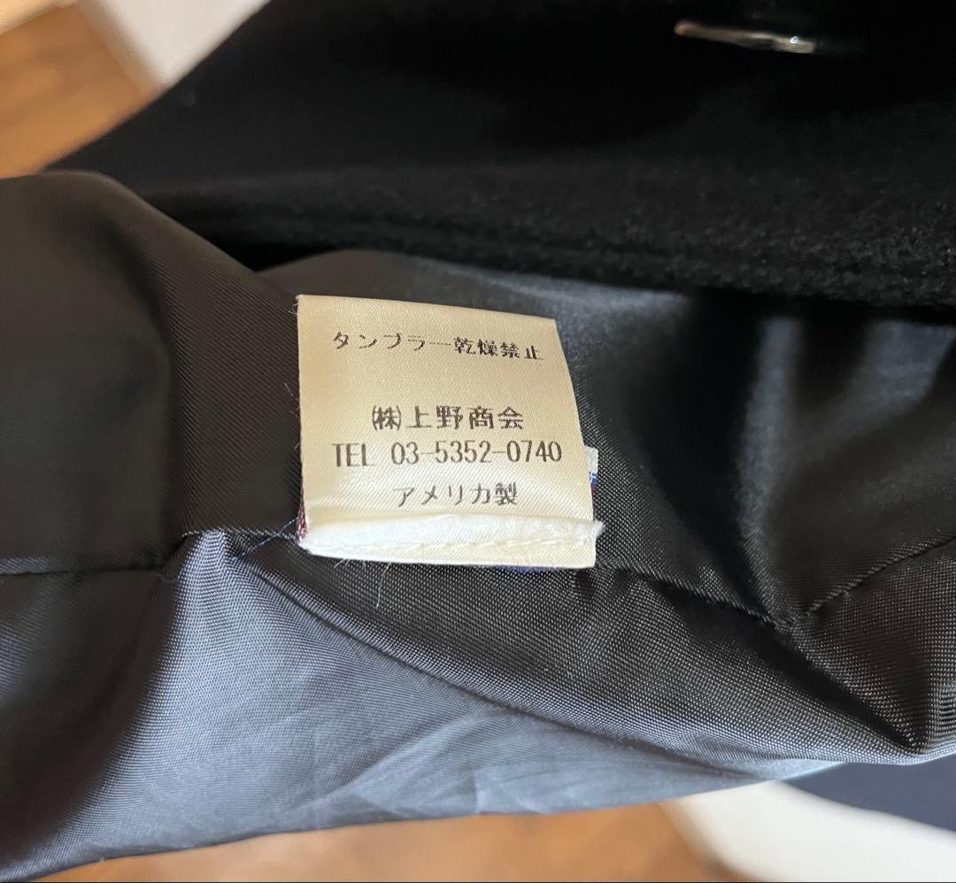 Schott ロング ピーコートUSA製 S 32オンスメルトン 7331