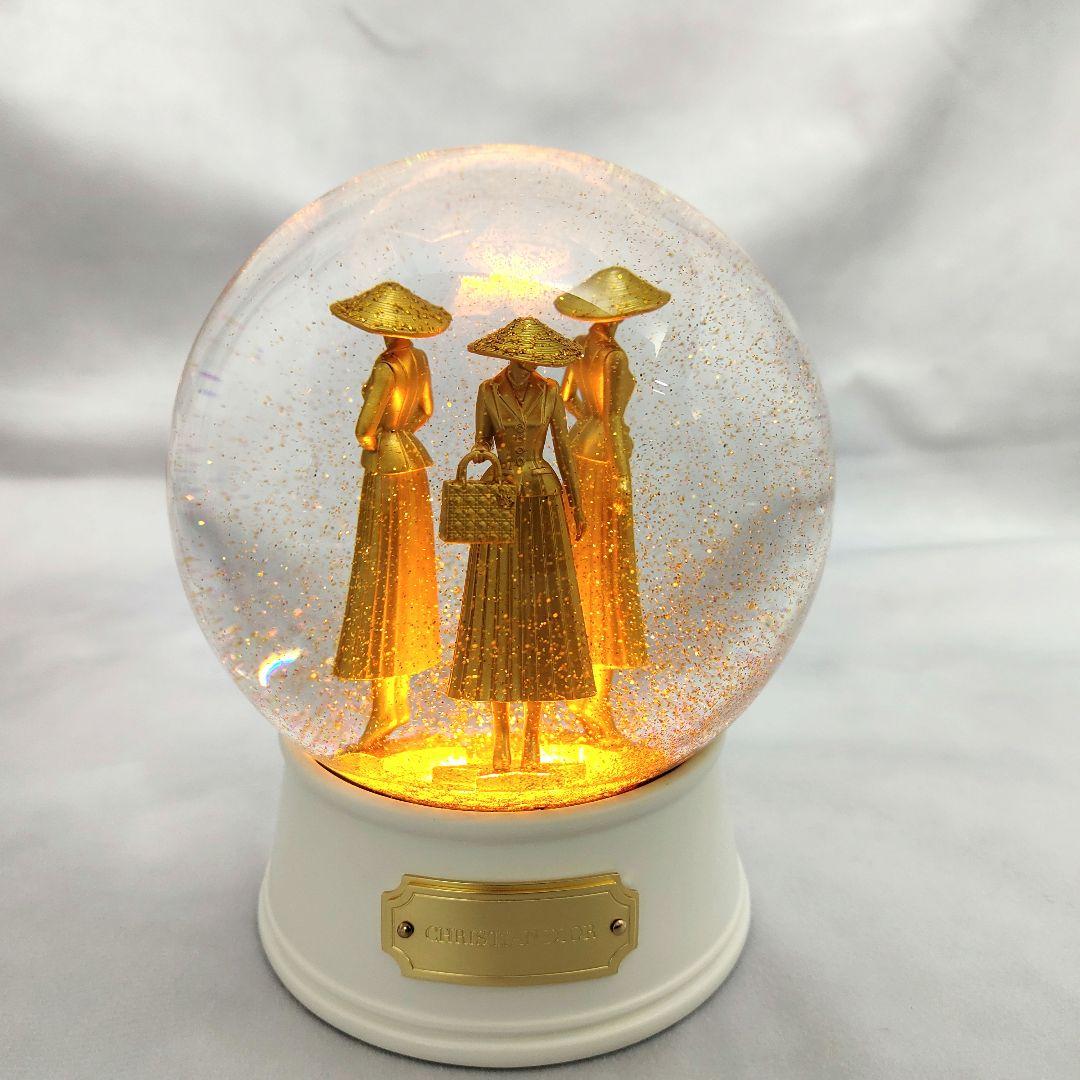 【美品】ディオール Dior スノードーム 女性