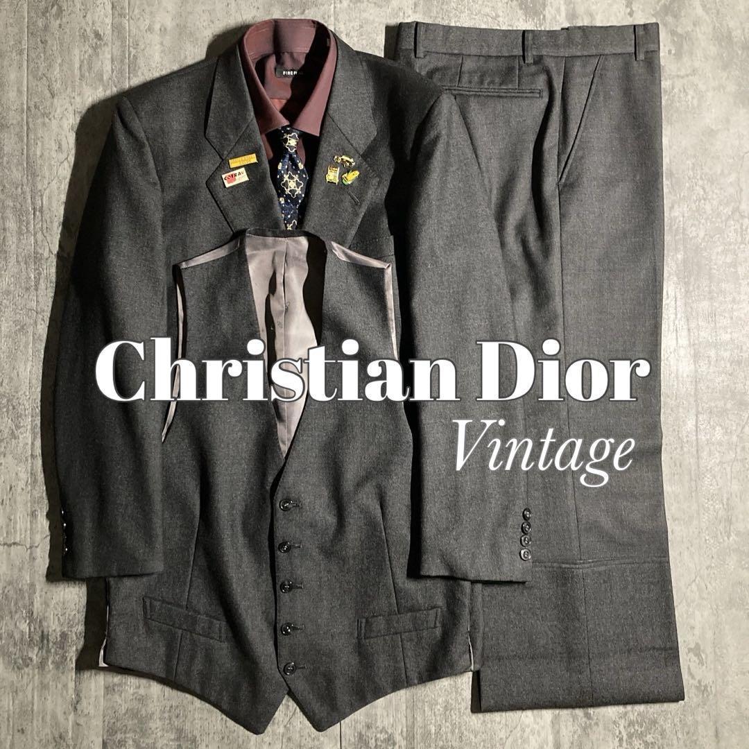 【希少】Vintage Christian Dior 3ピースセットアップスーツ