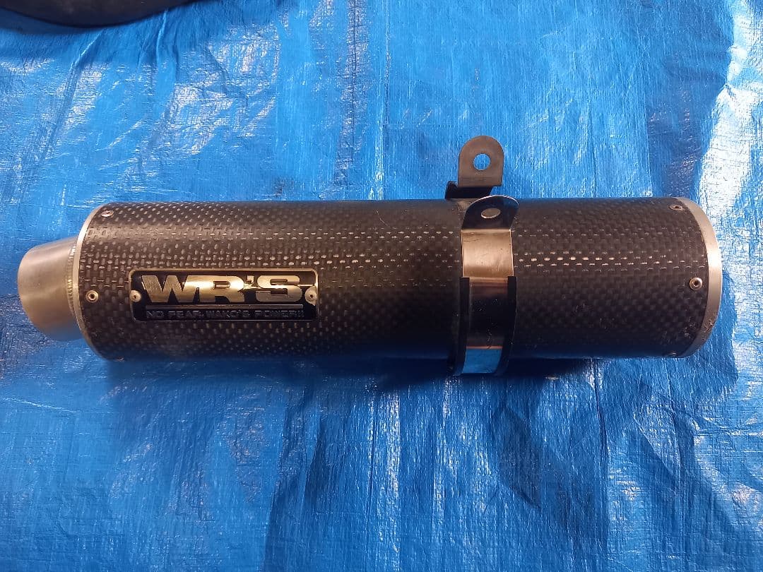 インパルス　GSX400 GK7CA　純正マフラー　WR'Sサイレンサー　車検