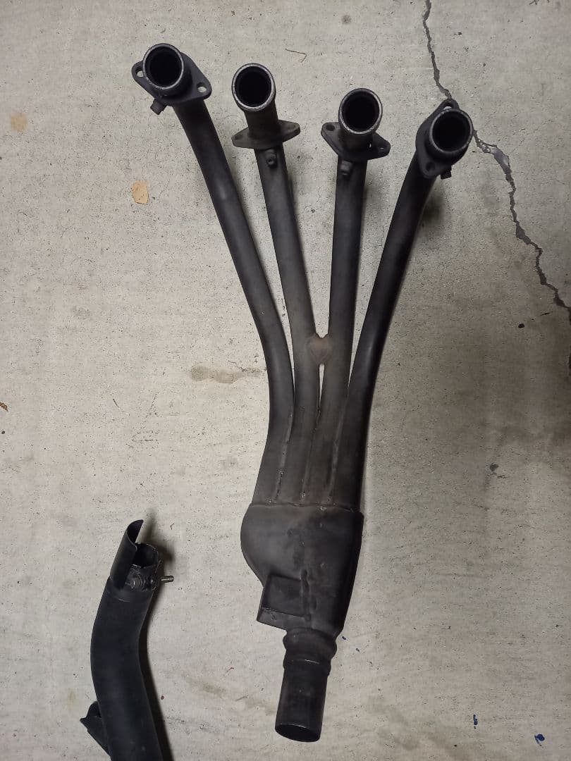 インパルス　GSX400 GK7CA　純正マフラー　WR'Sサイレンサー　車検