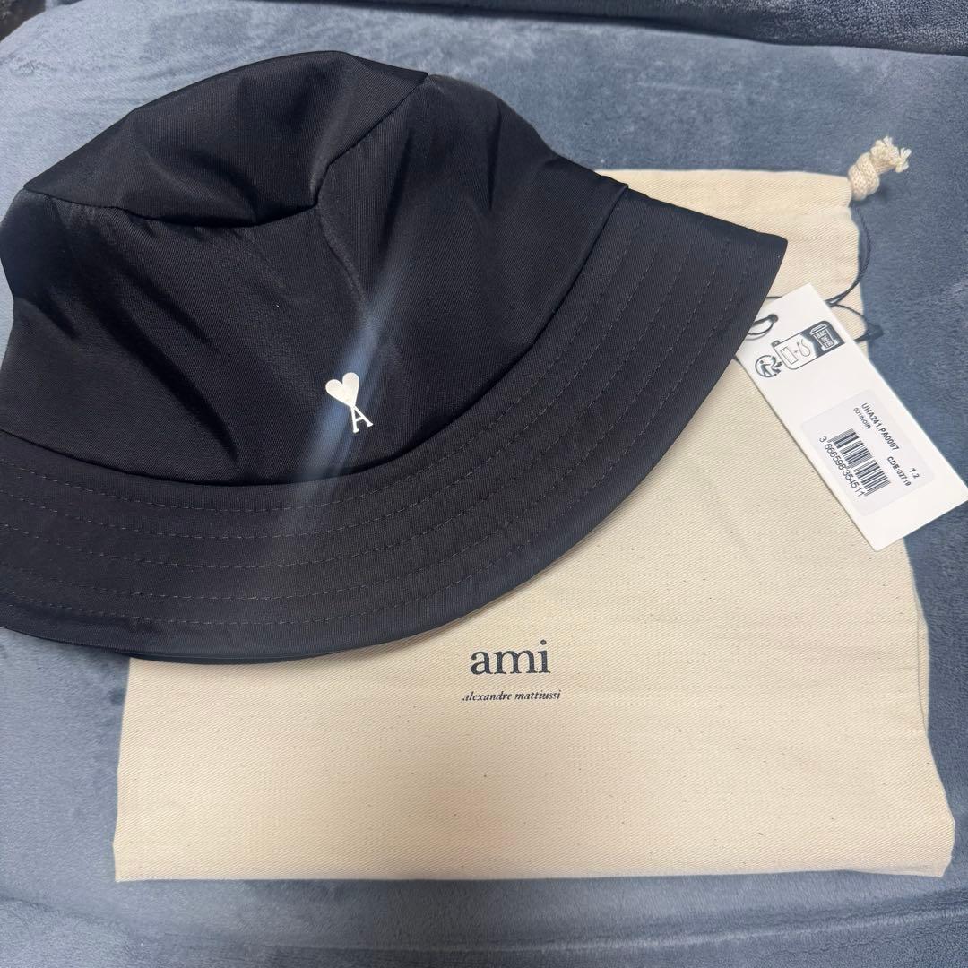 Ami paris アミパリス バケットハット バケハ ハート 帽子 ショッパー