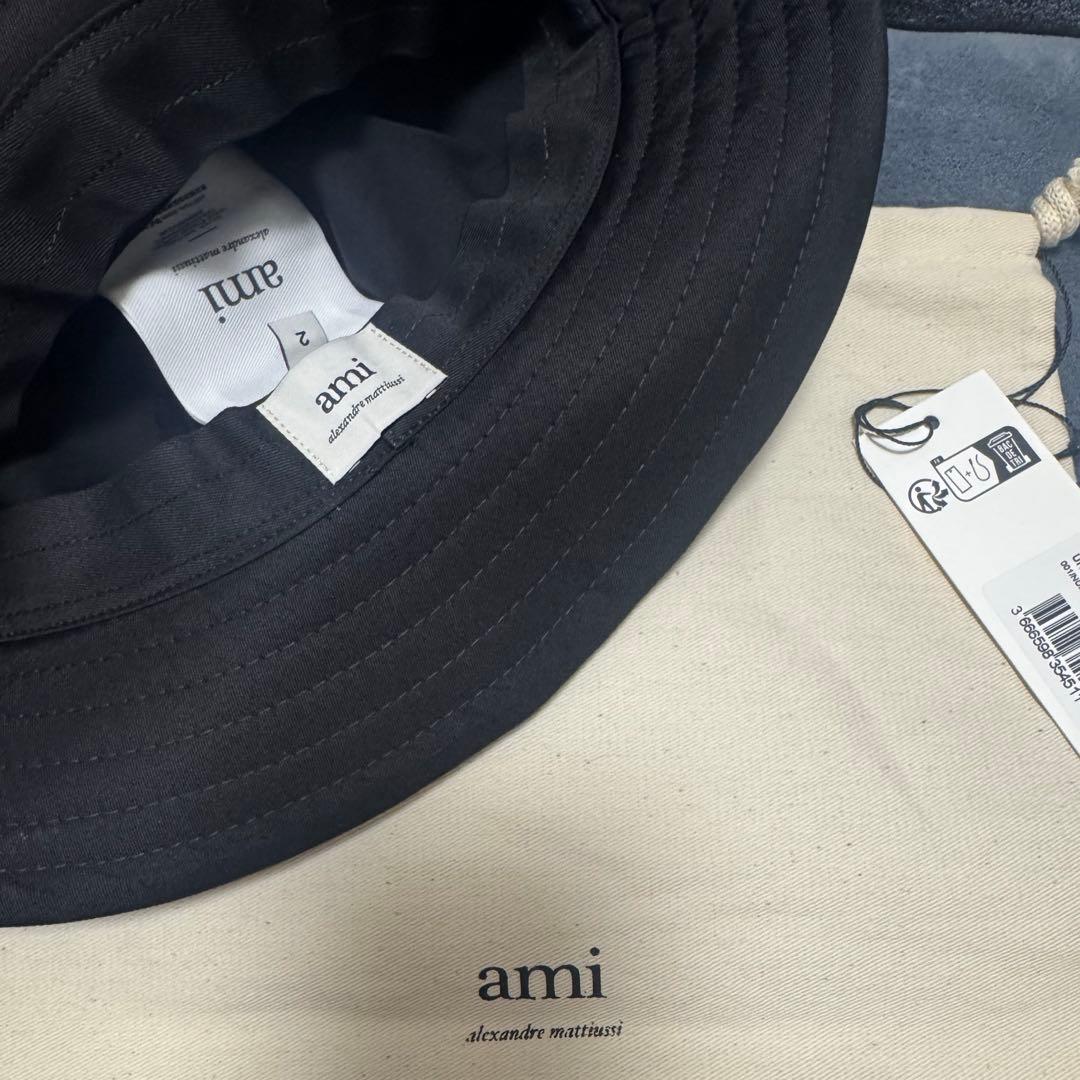 Ami paris アミパリス バケットハット バケハ ハート 帽子 ショッパー