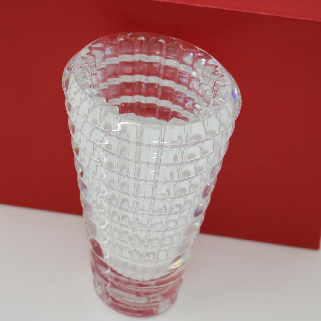 Baccarat/バカラ アイベース S 花瓶 フラワーベース クリスタルガラス