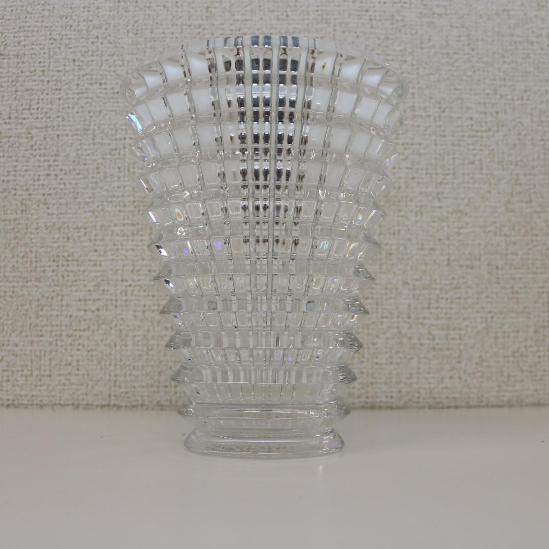 Baccarat/バカラ アイベース S 花瓶 フラワーベース クリスタルガラス