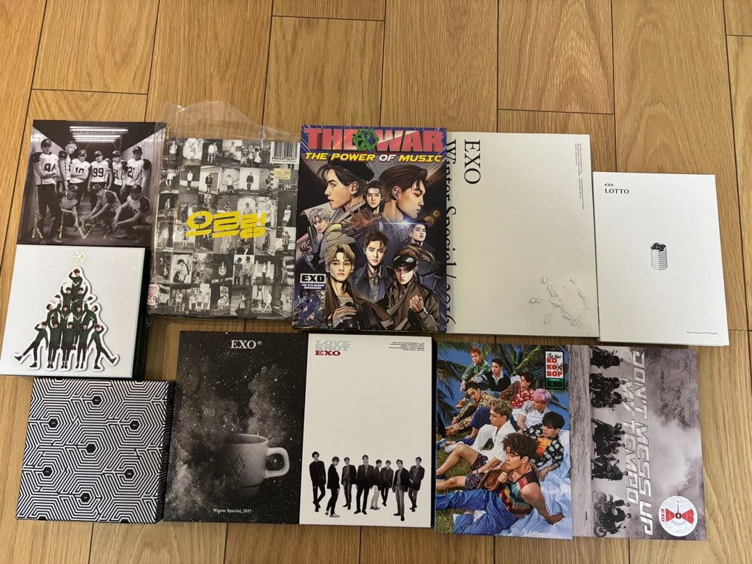 【ポスター8枚付】 EXO 韓国 CD 11枚セット love me right