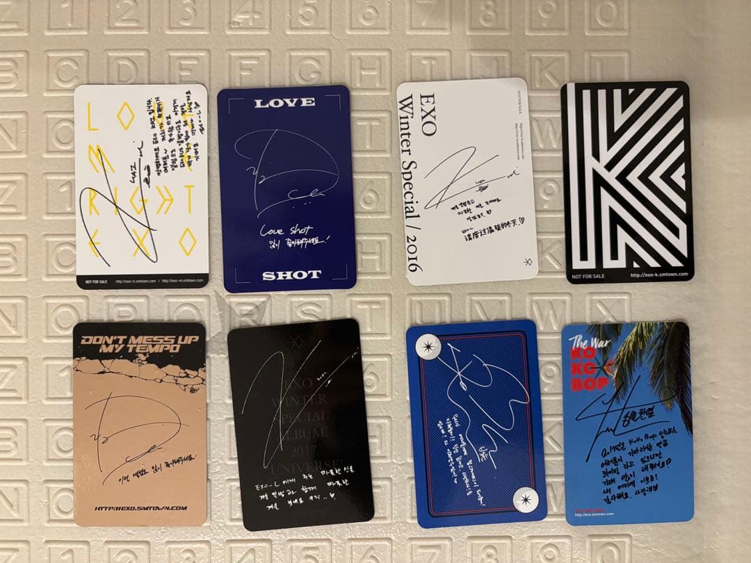 【トレカ付】 EXO 韓国 CD 11枚セット love me right