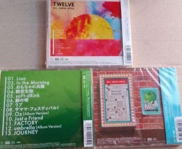 新品 CD Mrs. GREEN APPLE Twelve ENSEMBLE