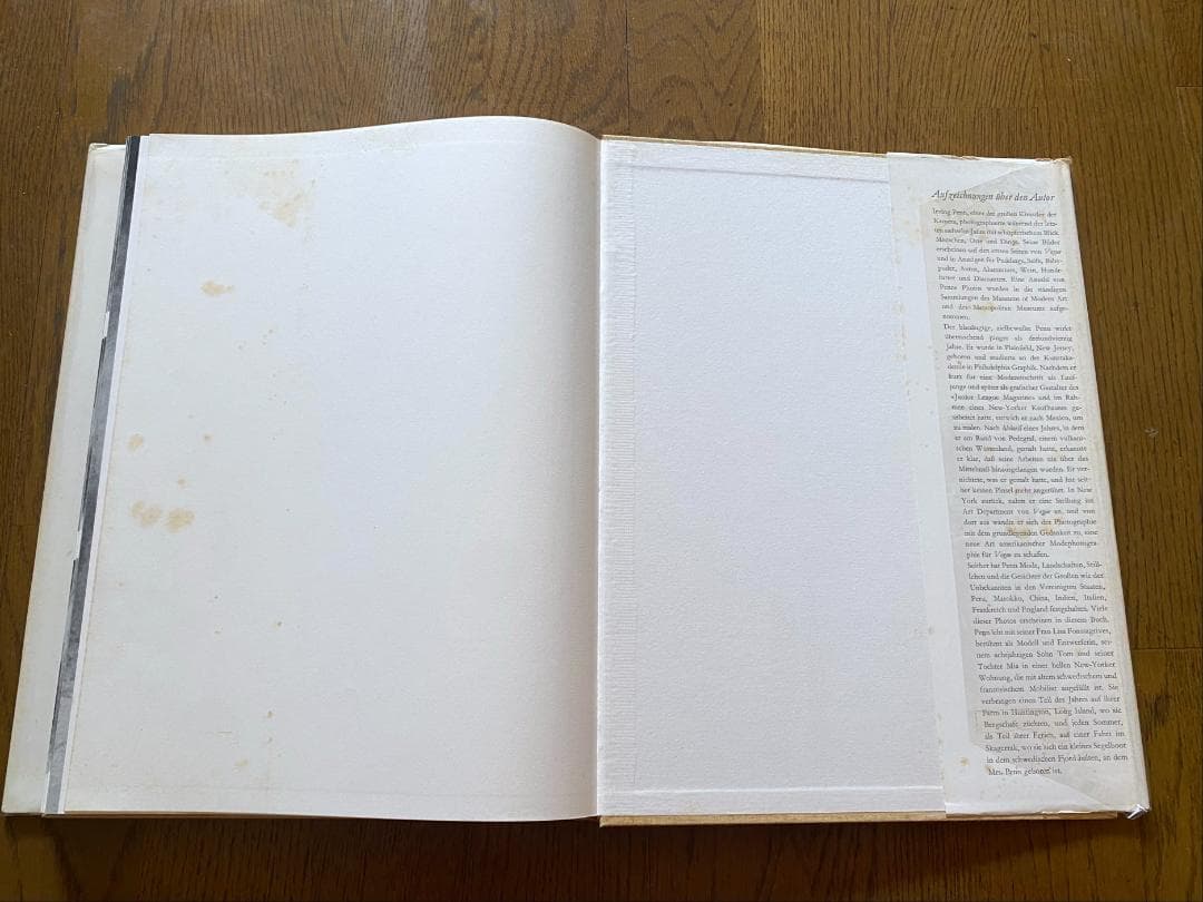 アービング・ペン 写真集 1960年発行