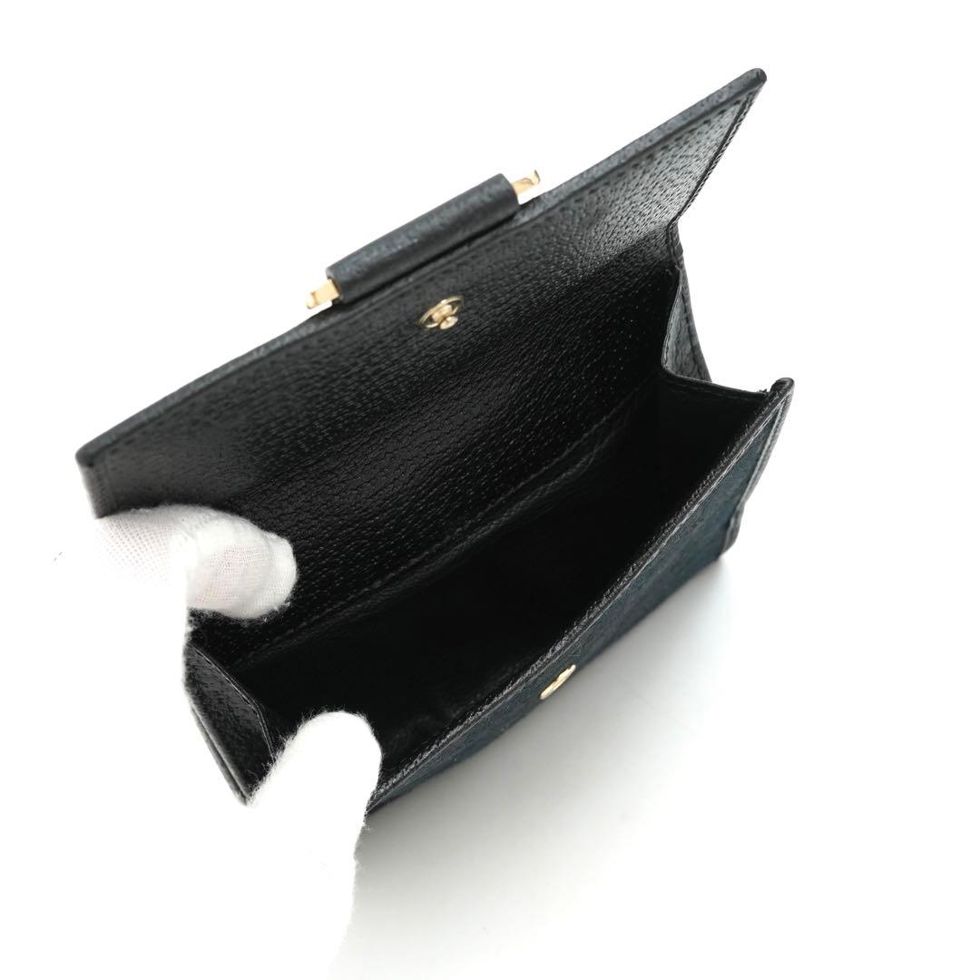 ✨未使用展示品✨　GUCCI ミニ財布　ビット　インターロッキング　キャンバス