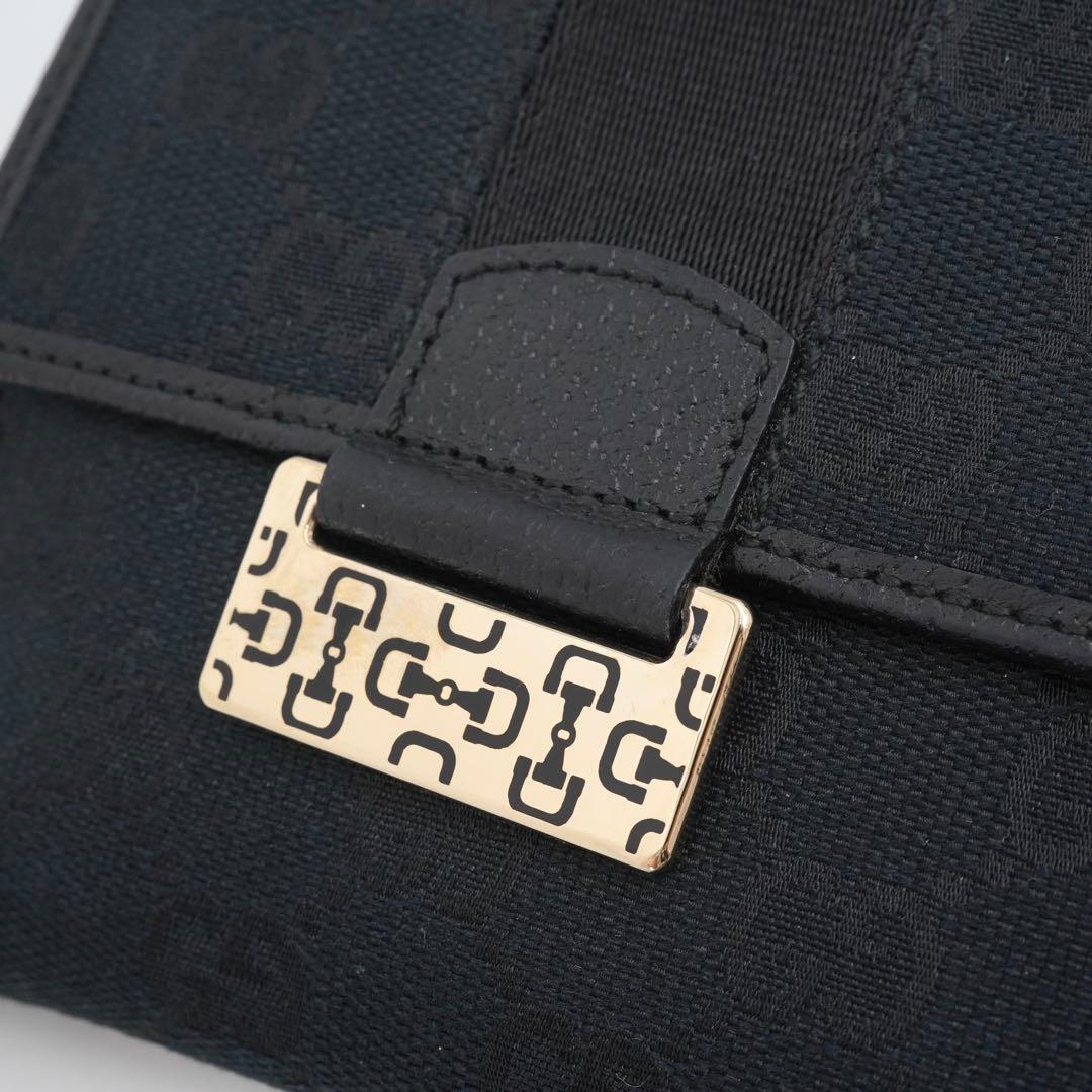 ✨未使用展示品✨　GUCCI ミニ財布　ビット　インターロッキング　キャンバス