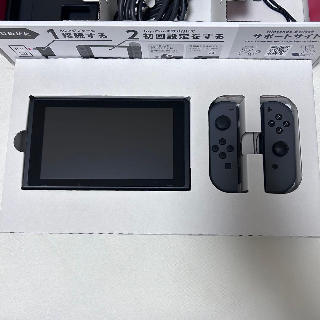 Nintendo Switch ニンテンドースイッチ　黒　本体のみ　オプション有