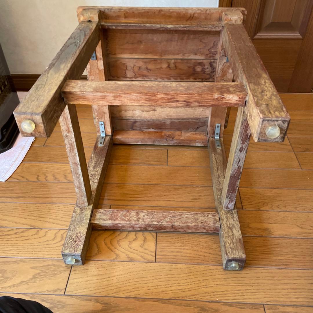 昭和レトロ、学校の椅子、木製、中学、古家具、ヴィンテージ