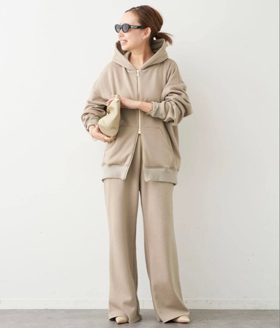 トップス Deuxieme Classe Warm Zip Hoodie