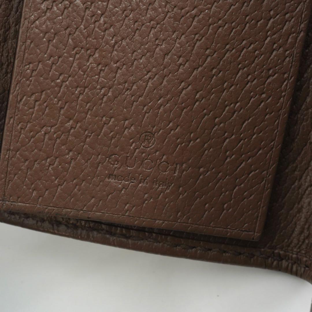 ✨未使用に近い✨　GUCCI キーケース　オフディア　マーモント　6連　PVC