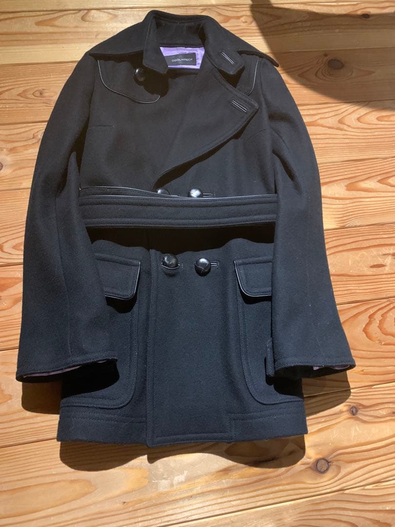 90's〜00's DSQUARED Pコート　レディース　 美品