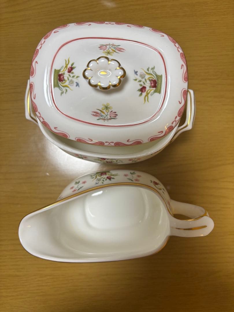 ウェッジウッドビアンカティーセット6客