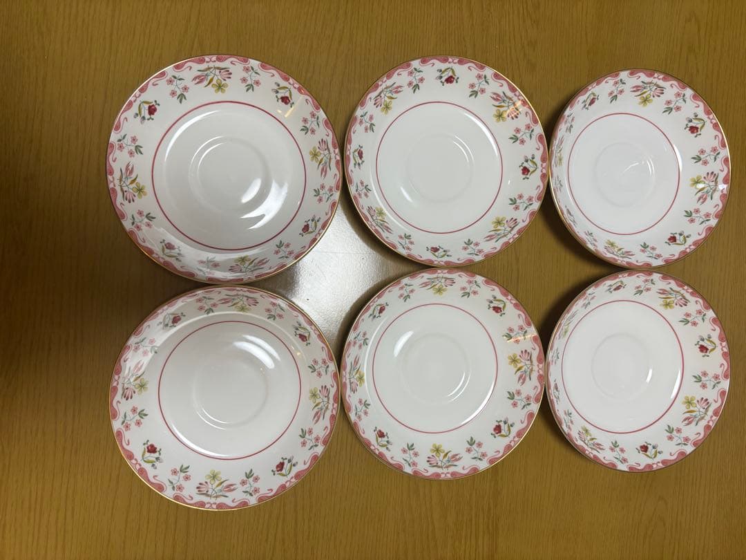 ウェッジウッドビアンカティーセット6客