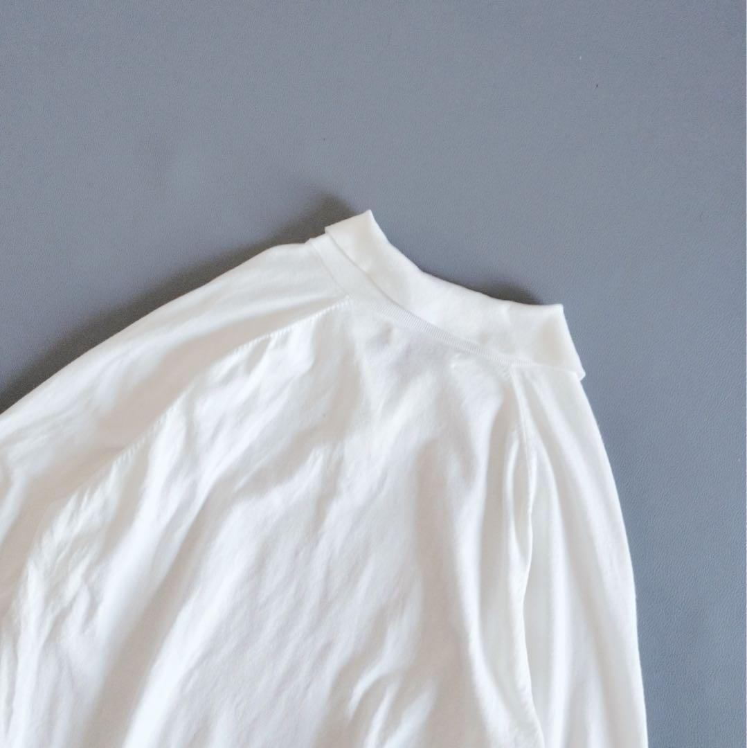 新品タグ付 MADISONBLUE BIG COLLOR KNIT ポロシャツ