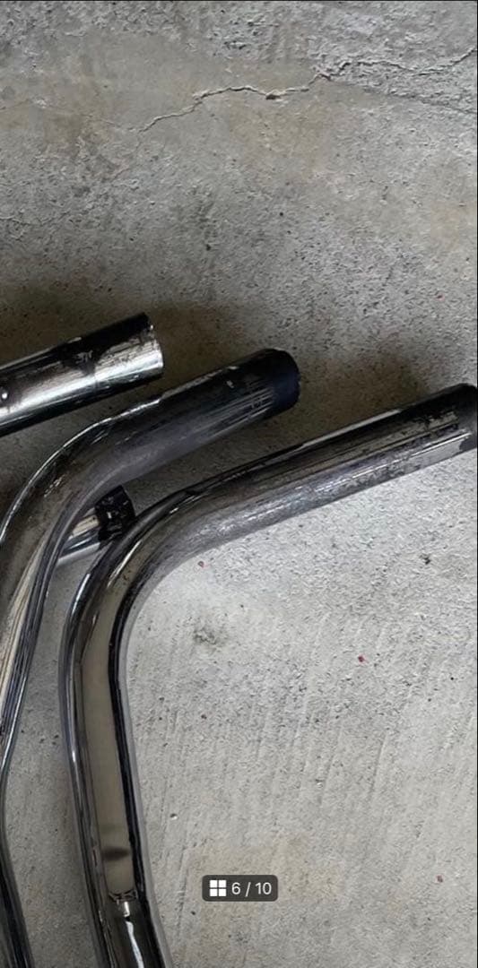 XJR400 4HM マフラー プリティーレーシング ガニマタ