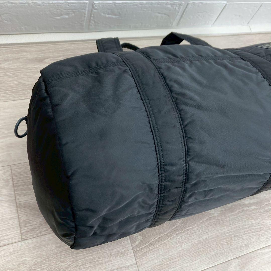 PORTER タンカー ブラック ボストンバッグ