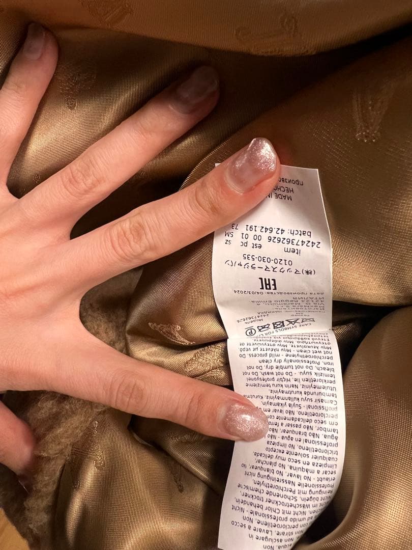 kou MaxMara マックスマーラ ポンチョ テディNEWTERZO