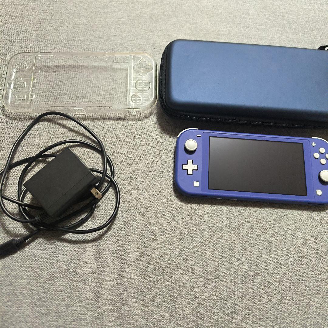 Nintendo Switch Lite 青色 本体 充電器付き