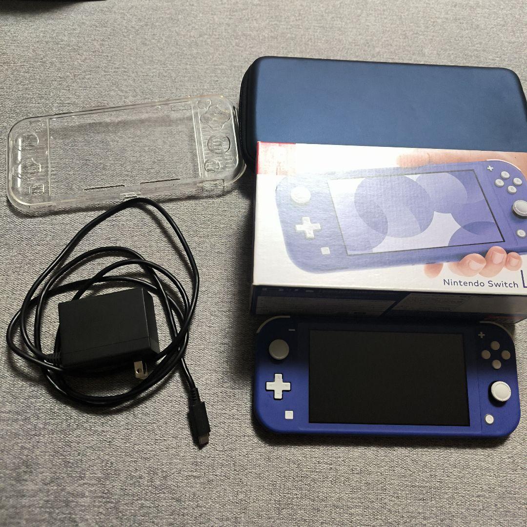 Nintendo Switch Lite 青色 本体 充電器付き