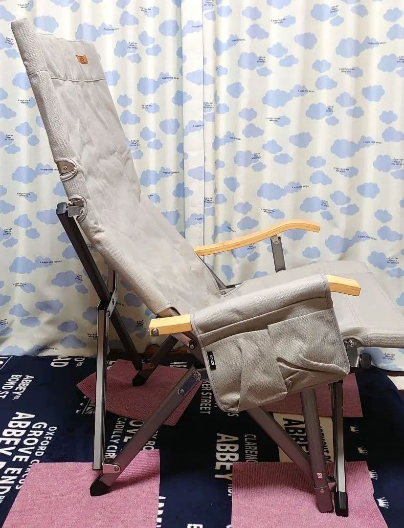 【美品】ICECO キャンプチェア　ロースタイル