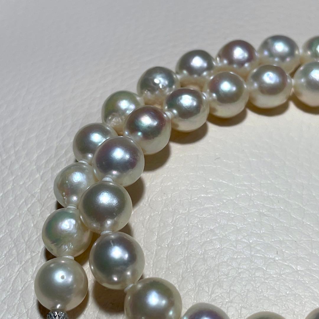 超大珠✨️ あこや真珠 パール ネックレス 約8.5~9.0mm 本真珠