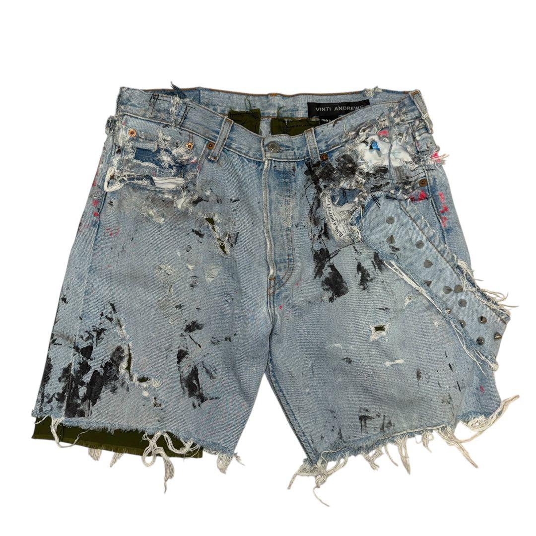 パンツ Vinti Andrews Studs Design Shorts