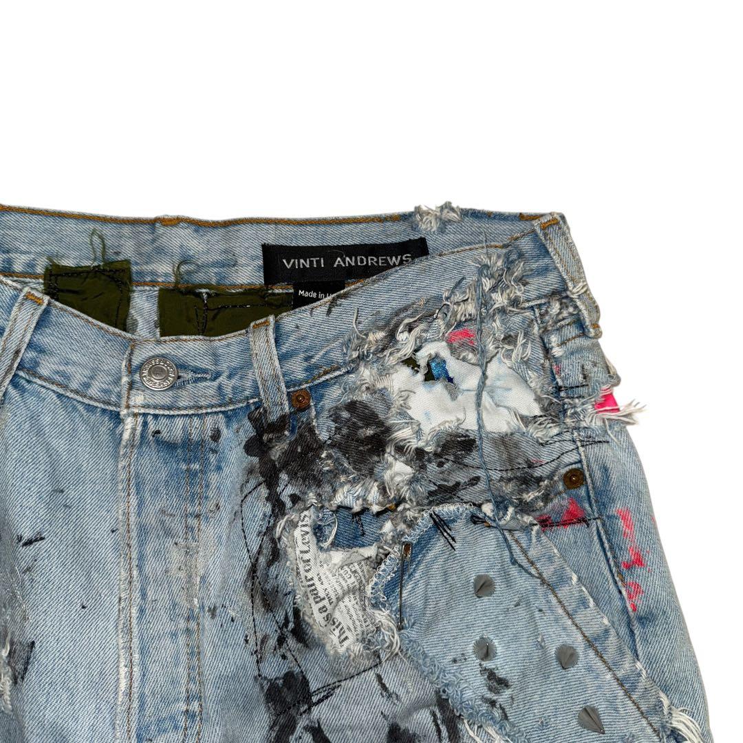 パンツ Vinti Andrews Studs Design Shorts