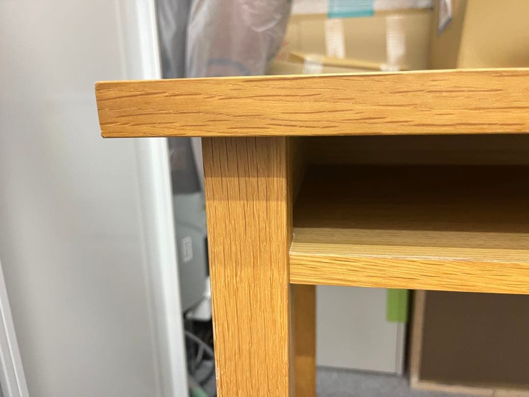 無印良品 オーク材デスク