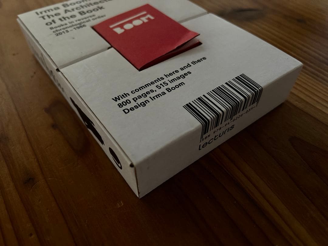 アート・デザイン・音楽 Irma Boom: The Architecture of the Book
