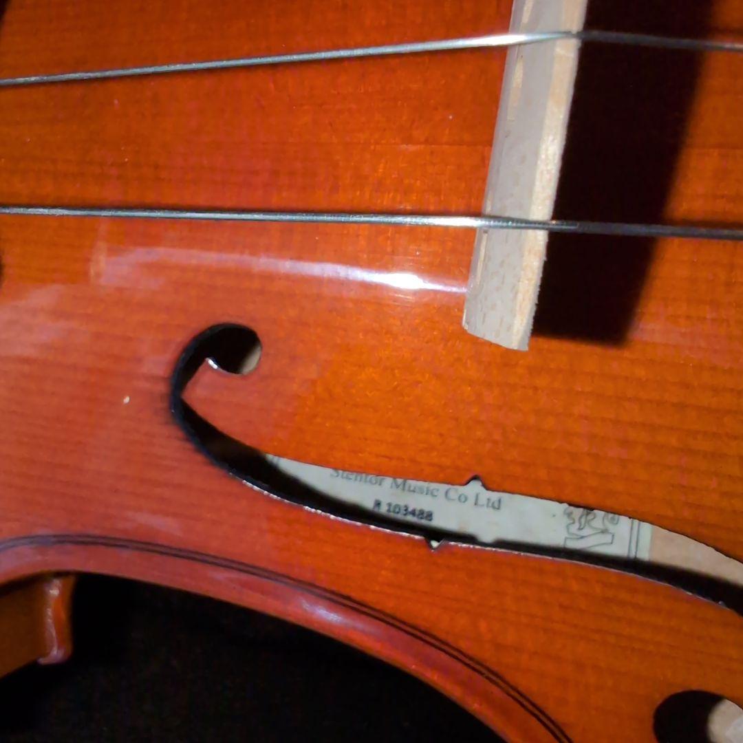 【美品】STENTOR STUDENT バイオリン 弓 4/4 ケースセット