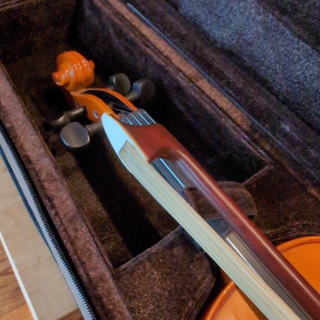 【美品】STENTOR STUDENT バイオリン 弓 4/4 ケースセット