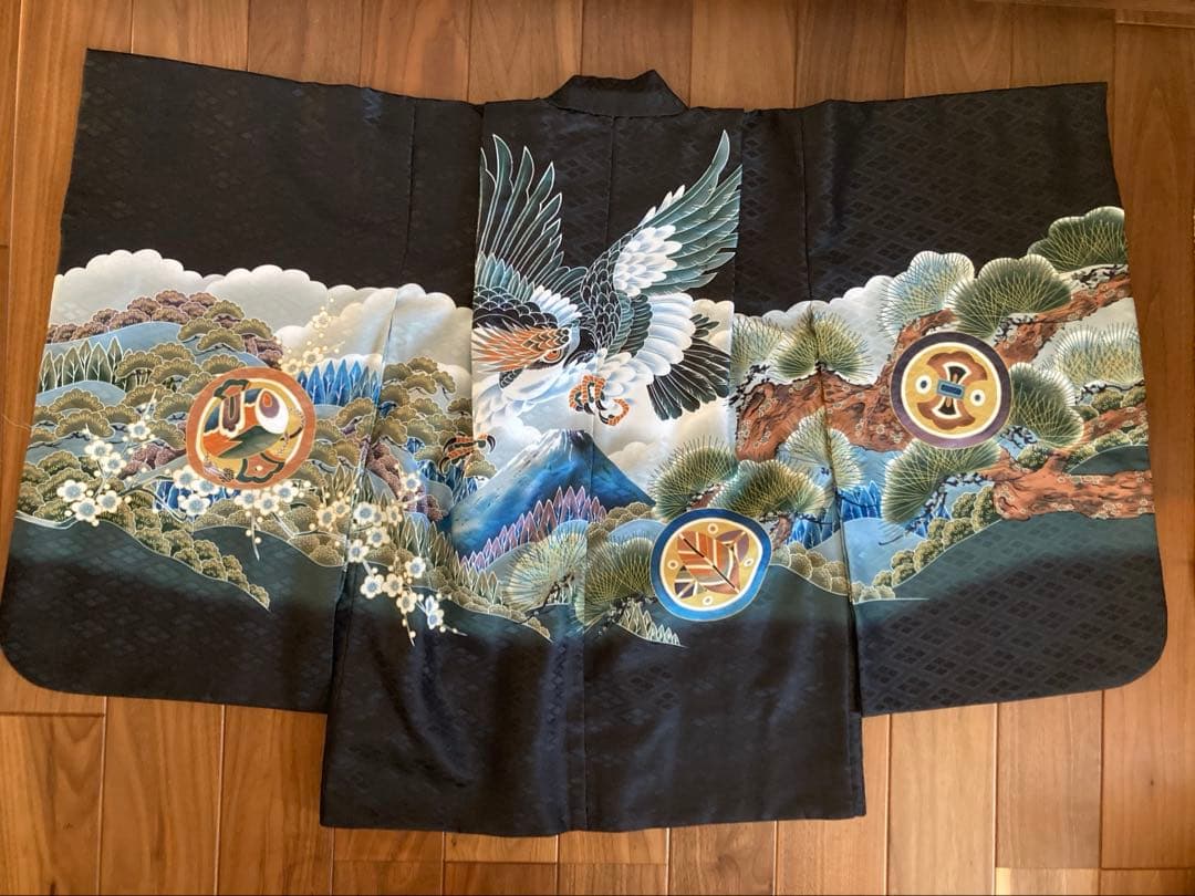 七五三 5歳　袴　着物セット