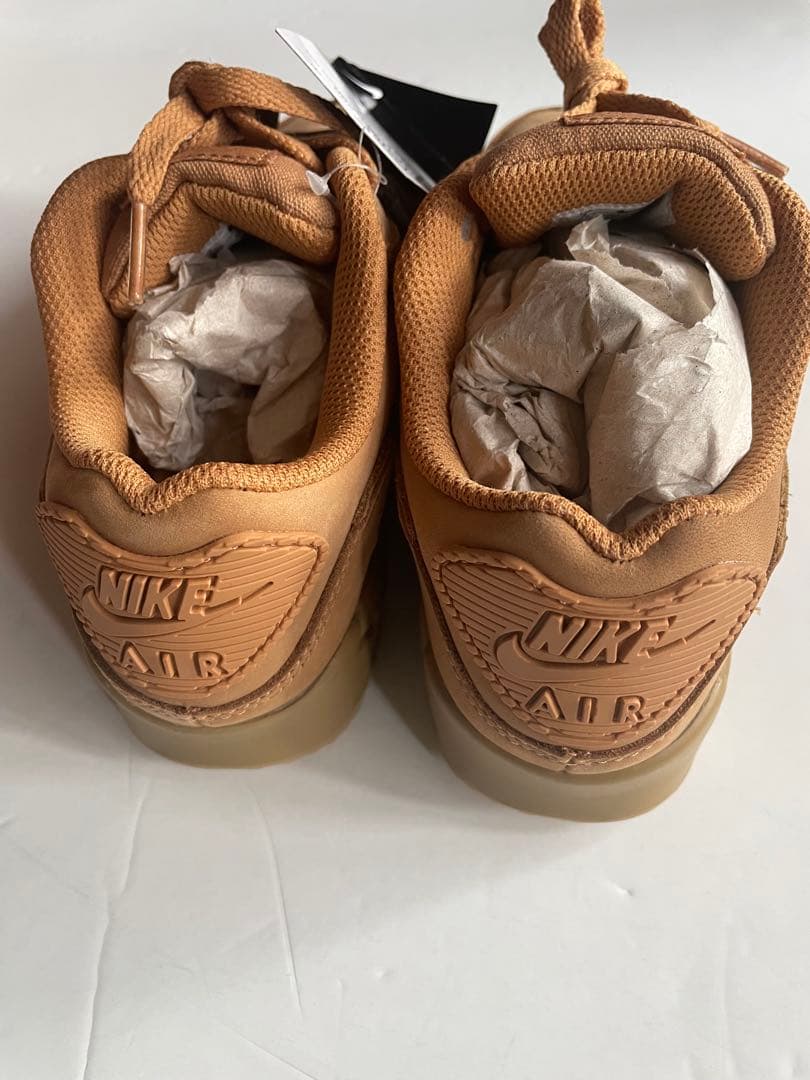 新品未使用 NIKE AIR MAX90 PRM 23cm ブラウン スニーカー