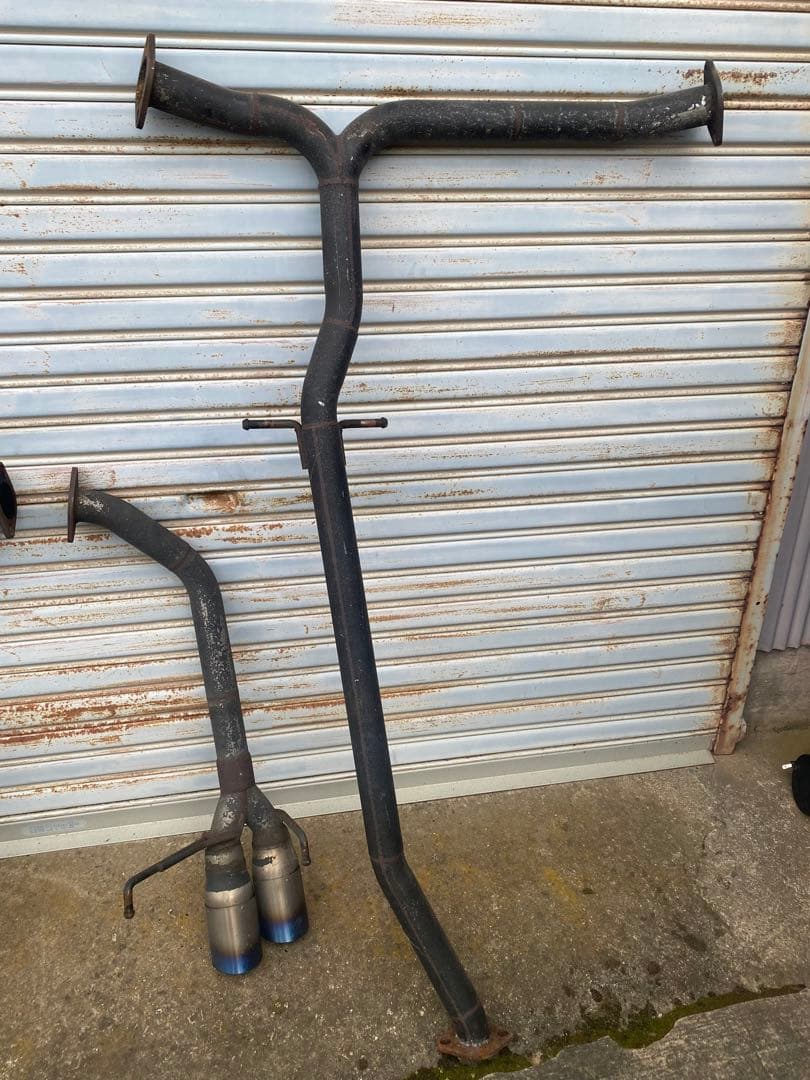 レクサス grs191 ストレートマフラー