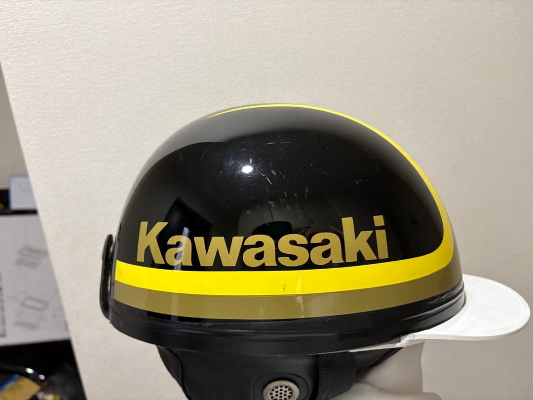 Kawasaki 半帽　ヘルメット Z400FX コルク　タイガー　FX