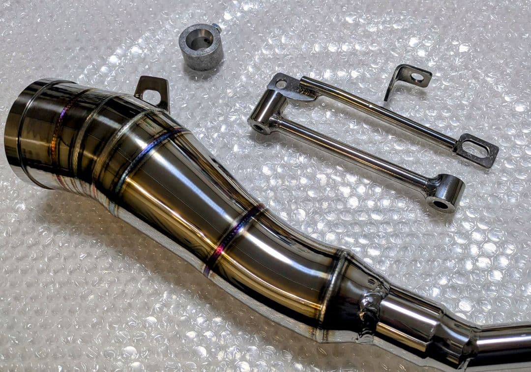 アクシスZ型式8BJ-SEJ6J用輪切りステンレスマフラー