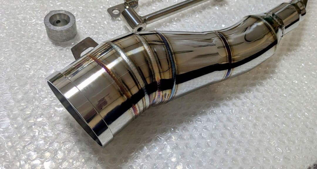 アクシスZ型式8BJ-SEJ6J用輪切りステンレスマフラー