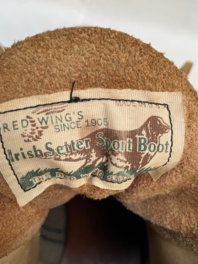 REDWING レッドウィング 8ハーフ 犬タグ USA　90年代