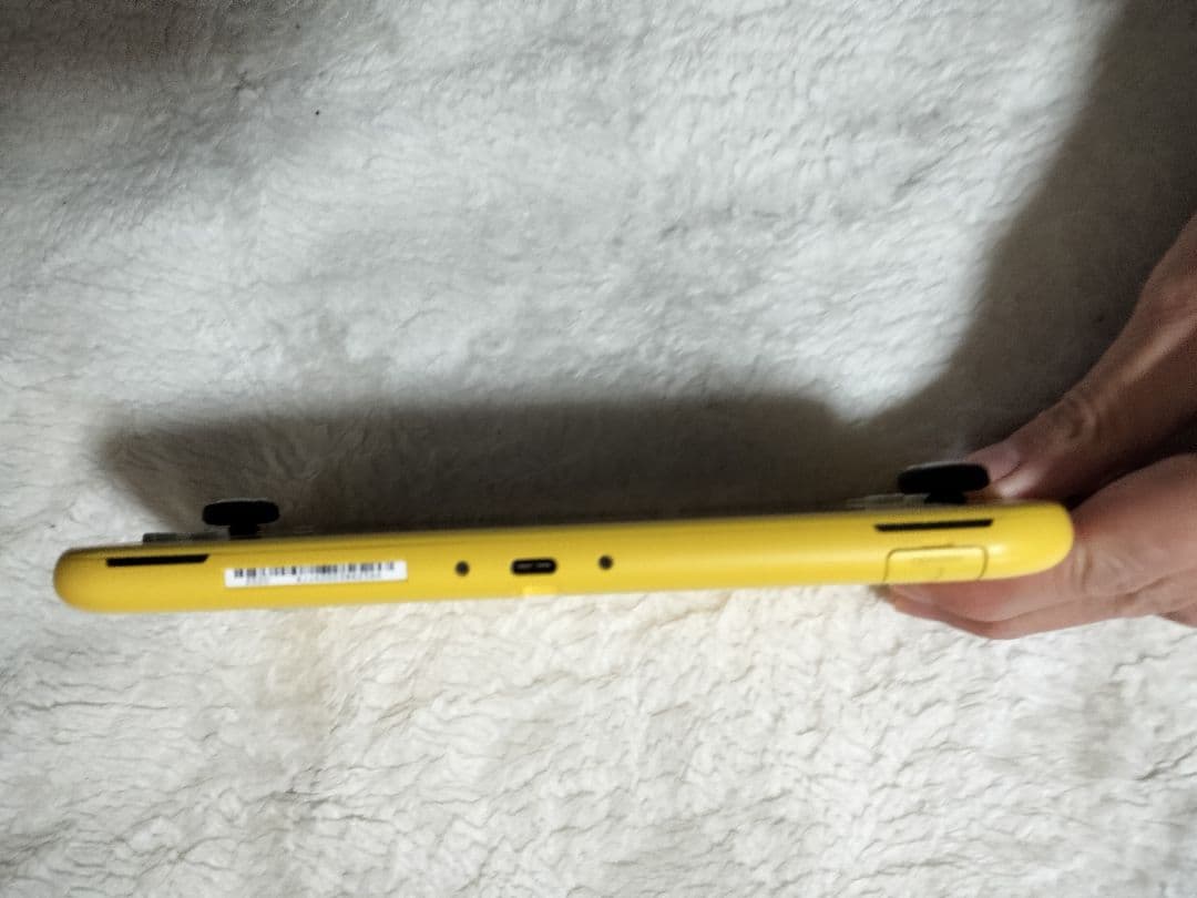 動作品Nintendo Switch Lite イエロー 肉球スティック付き