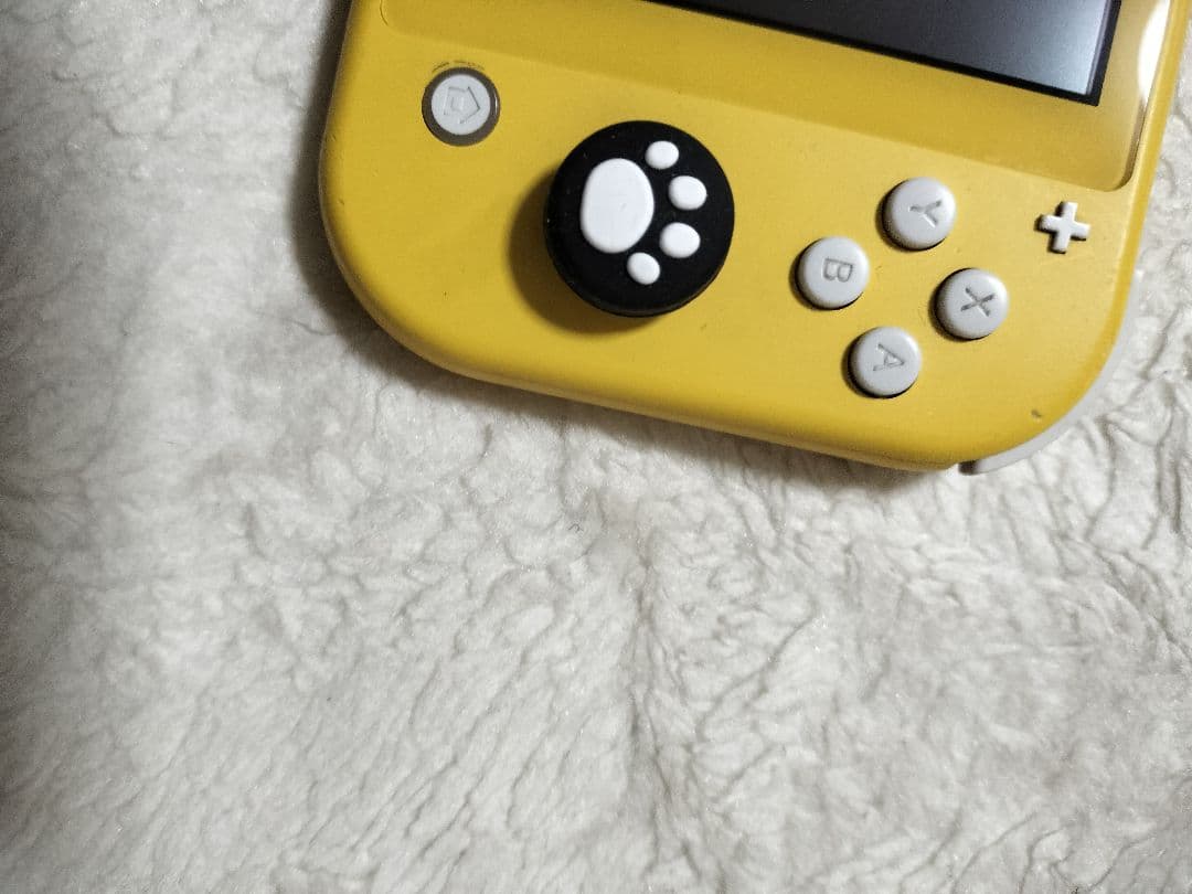 動作品Nintendo Switch Lite イエロー 肉球スティック付き