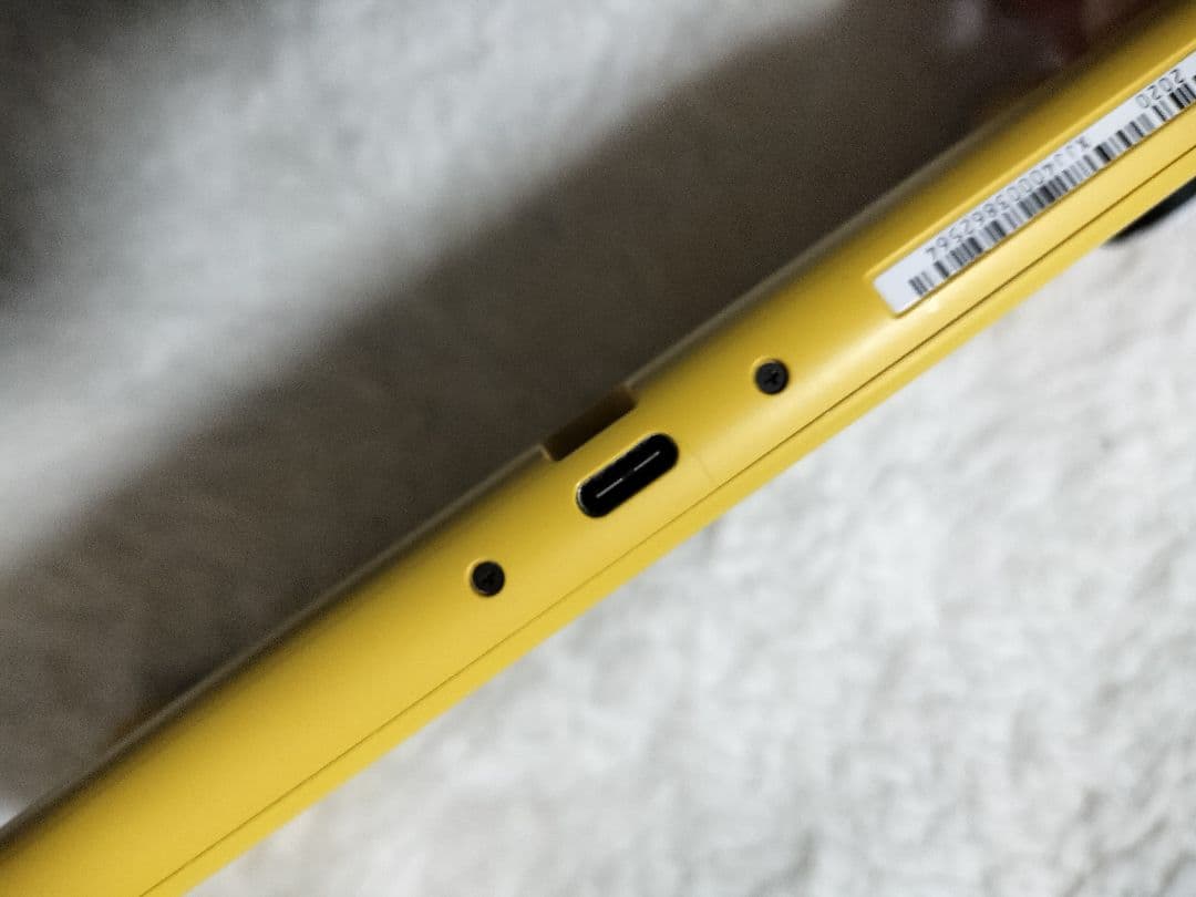 動作品Nintendo Switch Lite イエロー 肉球スティック付き