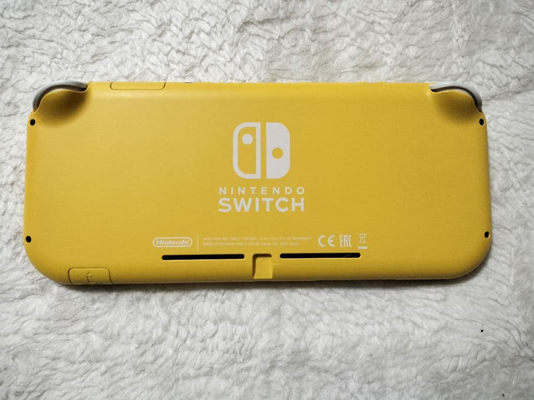 動作品Nintendo Switch Lite イエロー 肉球スティック付き