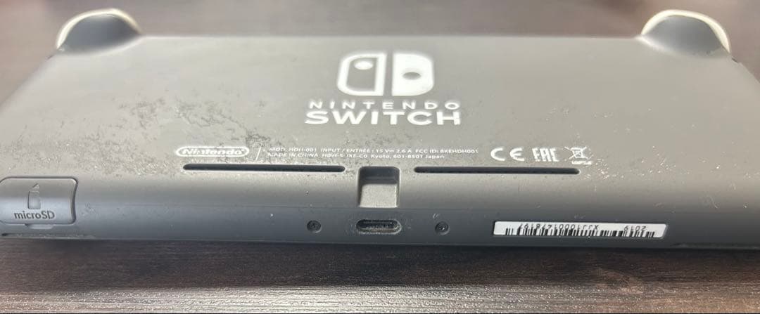 Nintendo Switch Lite グレー 本体のみジャンク品