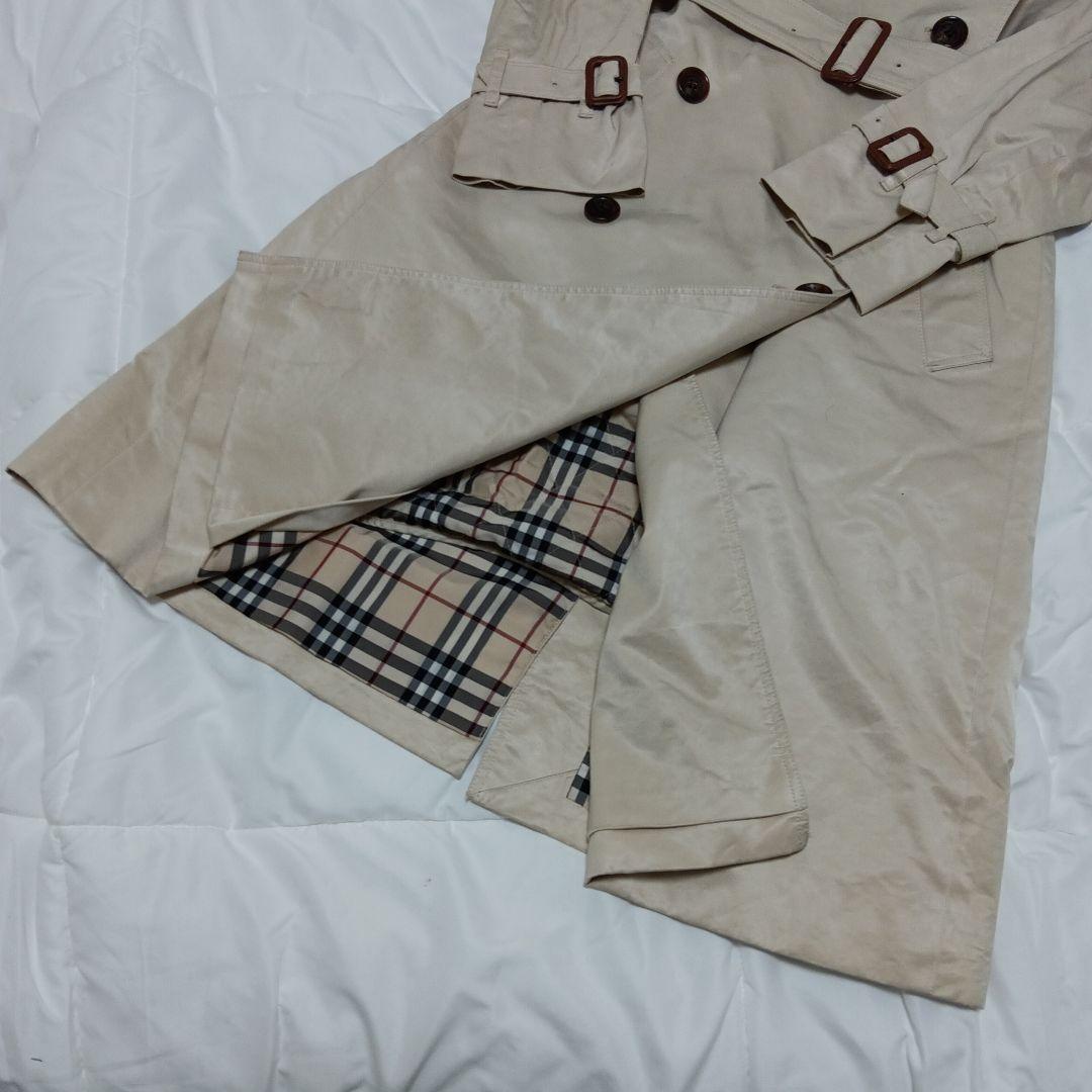 バーバリー ロンドントレンチコート ミドル ノバチェック ライナー 三陽商会製